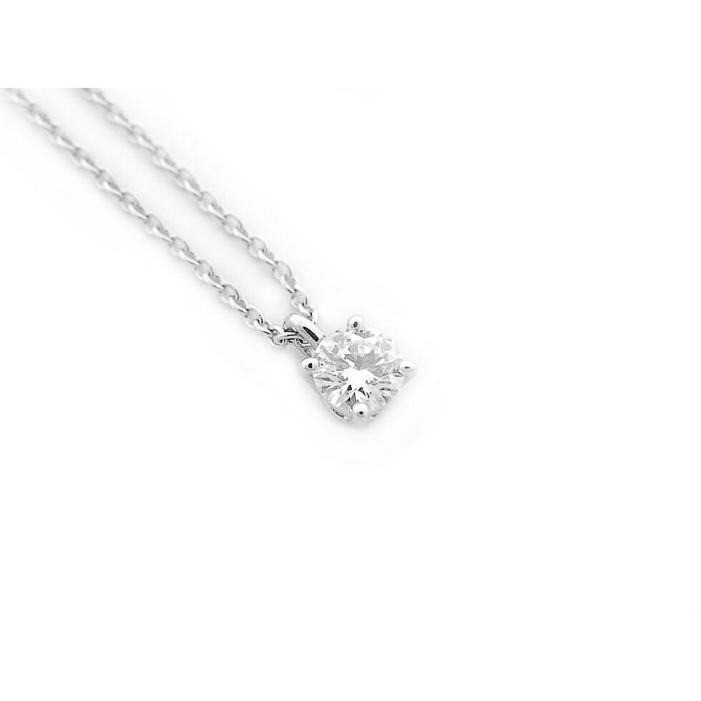Tiffany Diamond Solitaire Necklace